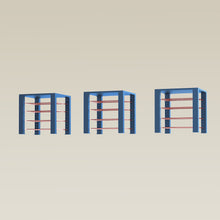 Load image into Gallery viewer, Triple ShortThrone with 12 shelves