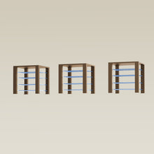 Load image into Gallery viewer, Triple ShortThrone with 12 shelves