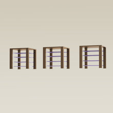 Load image into Gallery viewer, Triple ShortThrone with 12 shelves