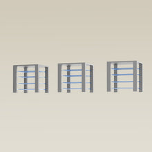 Load image into Gallery viewer, Triple ShortThrone with 12 shelves