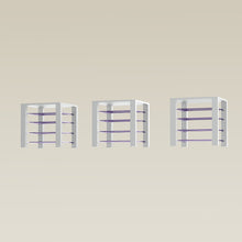 Load image into Gallery viewer, Triple ShortThrone with 12 shelves