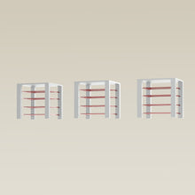 Load image into Gallery viewer, Triple ShortThrone with 12 shelves