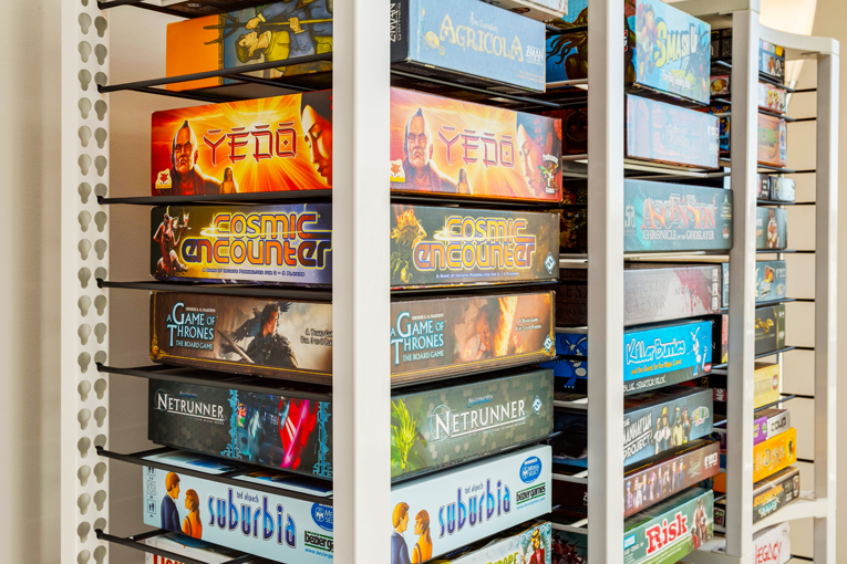 board game shelves