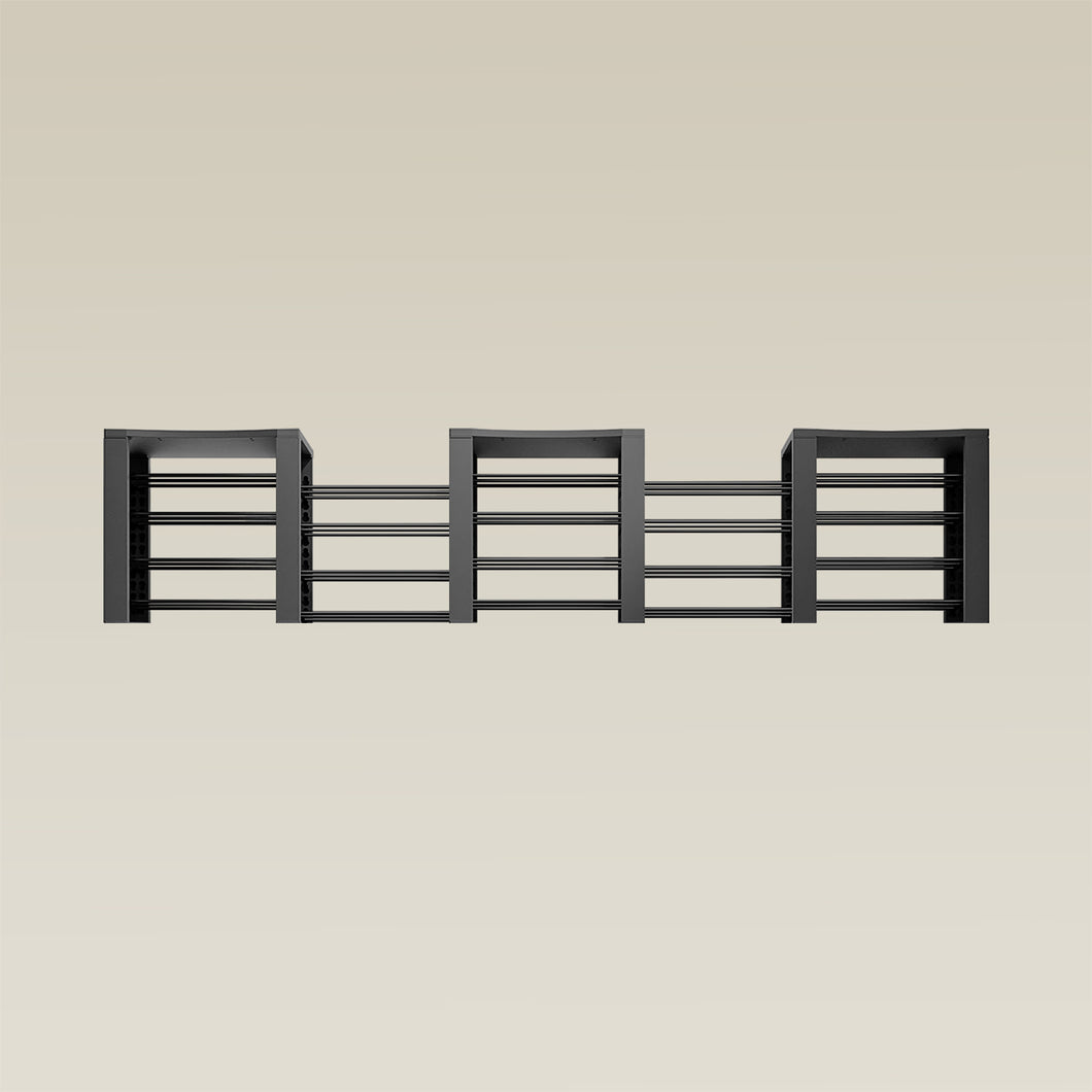 Triple ShortThrone with 20 shelves