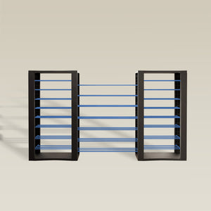 BoxDuke + 7 extra wide shelves + 16 shelves