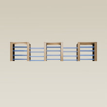 Load image into Gallery viewer, Triple ShortThrone with 20 shelves