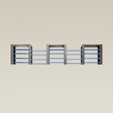 Load image into Gallery viewer, Triple ShortThrone with 20 shelves