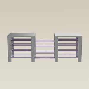 Double ShortThrone with 12 shelves