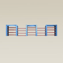 Load image into Gallery viewer, Triple ShortThrone with 20 shelves