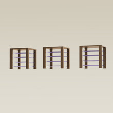 Load image into Gallery viewer, Triple ShortThrone with 12 shelves