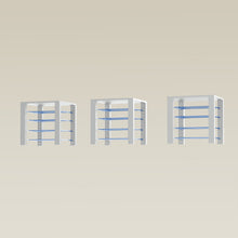 Load image into Gallery viewer, Triple ShortThrone with 12 shelves