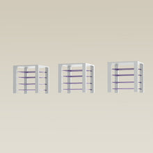 Load image into Gallery viewer, Triple ShortThrone with 12 shelves
