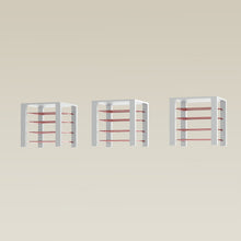 Load image into Gallery viewer, Triple ShortThrone with 12 shelves