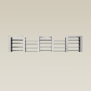 Triple ShortThrone with 20 shelves